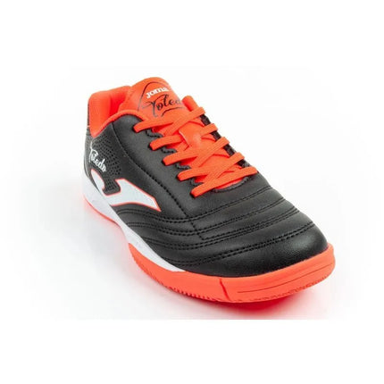 Joma Toledo JR 2601 vaikiški futbolo bateliai salės futbolui, juodi