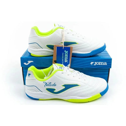 Joma Toledo JR 2602 salės futbolo bateliai vaikams, balti