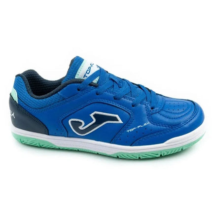 Joma Top Flex 2604 vaikiški futbolo bateliai salės futbolui, mėlyni