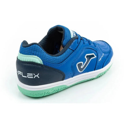 Joma Top Flex 2604 vaikiški futbolo bateliai salės futbolui, mėlyni