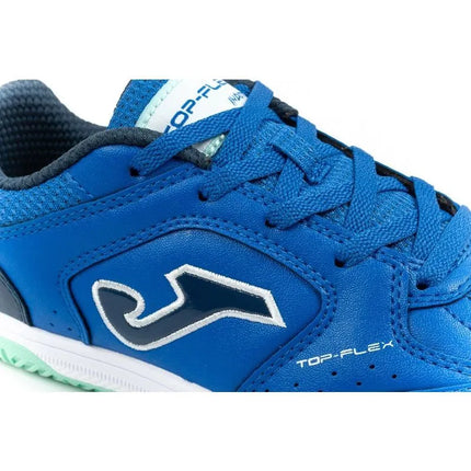 Joma Top Flex 2604 vaikiški futbolo bateliai salės futbolui, mėlyni