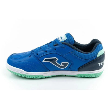 Joma Top Flex 2604 vaikiški futbolo bateliai salės futbolui, mėlyni