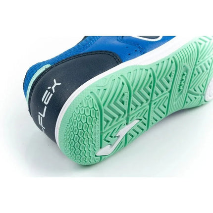 Joma Top Flex 2604 vaikiški futbolo bateliai salės futbolui, mėlyni