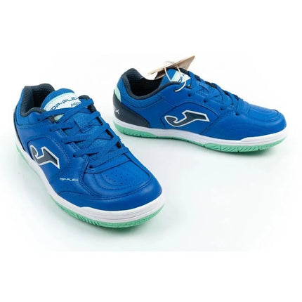 Joma Top Flex 2604 vaikiški futbolo bateliai salės futbolui, mėlyni