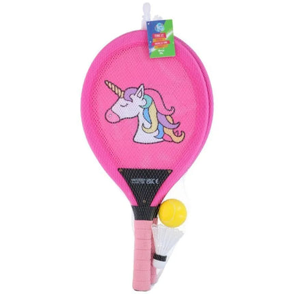 JUMBO KID EDDY TOYS BADMINTONO IR TENISO RINKINYS - VIENARAGIS