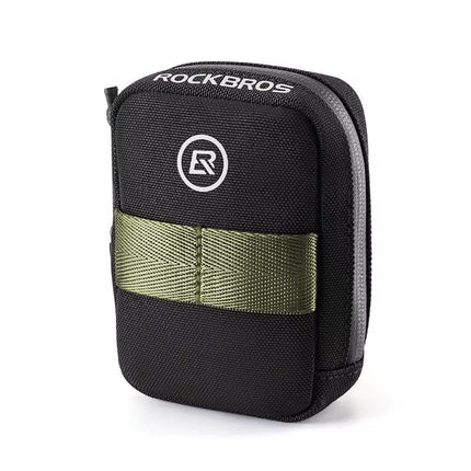 Juodas 0.35l dviračio balnelio krepšys Rockbros