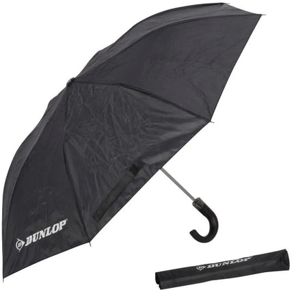 JUODAS PUSIAU AUTOMATINIS SULANKSTOMAS SKĖTIS, 92 CM, DUNLOP