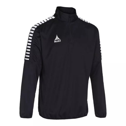 Juodas „Select Argentina“ džemperis su 1/2 užtrauktuku