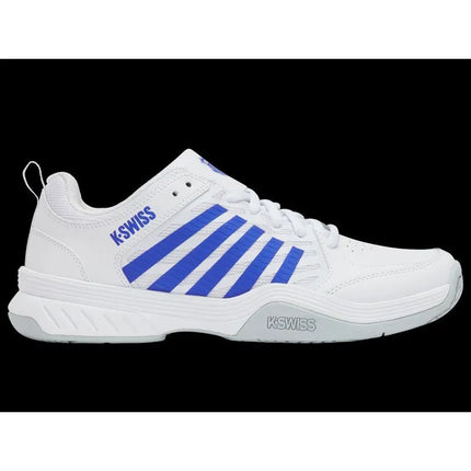 K-swiss COURT EXPRESS 2 balti/dazzling mėlyni teniso bateliai (04428-142-M)