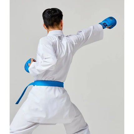Karate pirštinės - „Mitts 2“ MĖLYNOS WKF | MOOTO