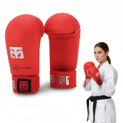 Karate pirštinės – Mitts 2 RED WKF | MOOTO