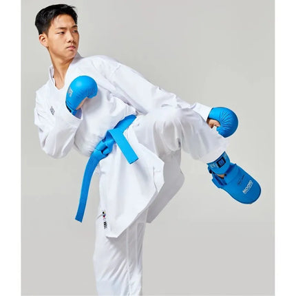 Karate WKF Mėlyni blauzdų ir pėdų apsaugai | MOOTO