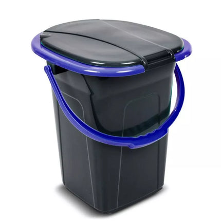 Keliaujamasis tualetas GREENBLUE, juodas ir tamsiai mėlynas GB320BB