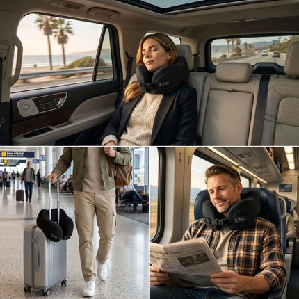 Kelioninė pagalvė Tech-Protect ComfortRest – juoda