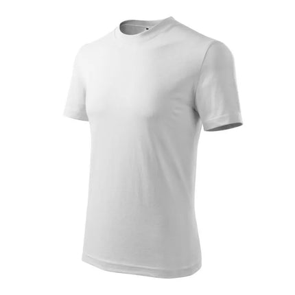 Klasikiniai unisex marškinėliai (balti)