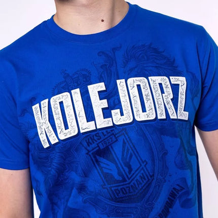 Kolejorz Lions marškinėliai, mėlyni, L dydžio