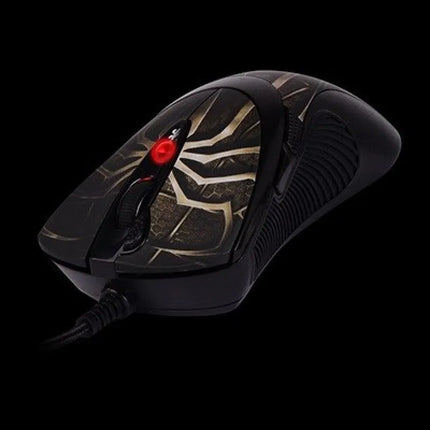 Kompiuterinė pelė A4 TECH Evo XGame Laser Oscar X747 Brown Fire A4TMYS29980 (lazerinė; 3600 DPI; ruda spalva)