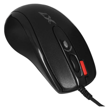 Kompiuterio pelė A4 TECH Opto Oscar X710 A4TMYS27923 (optinė; 2000 DPI; juoda)