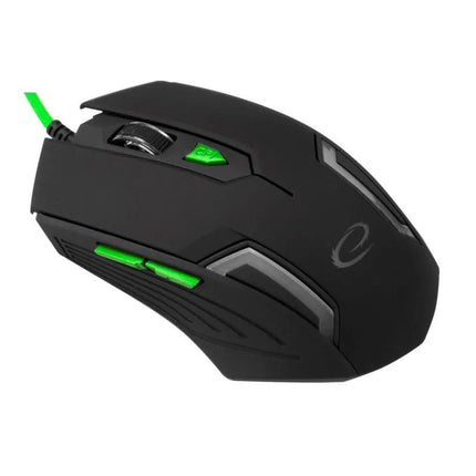Kompiuterio pelė „Esperanza Fighter EGM205G“ (optinė; 2400 DPI; juoda)