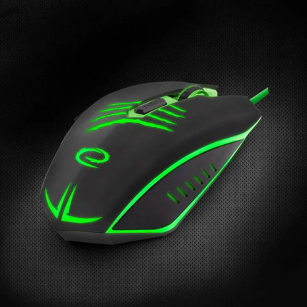 Kompiuterio pelė Esperanza MX209 Claw EGM209G (optinė; 2400 DPI; juoda)