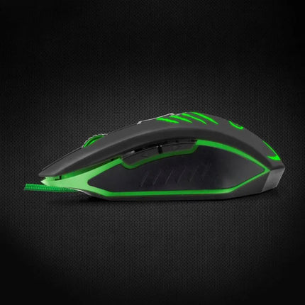Kompiuterio pelė Esperanza MX209 Claw EGM209G (optinė; 2400 DPI; juoda)