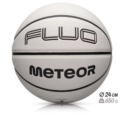 Krepšinio kamuolys Meteor Fluo 7 16752