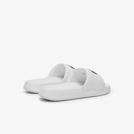 Lacoste SERVE SLIDE 1.0 125 1 CMA šlepetės, baltos/žalios (749CMA002108261)