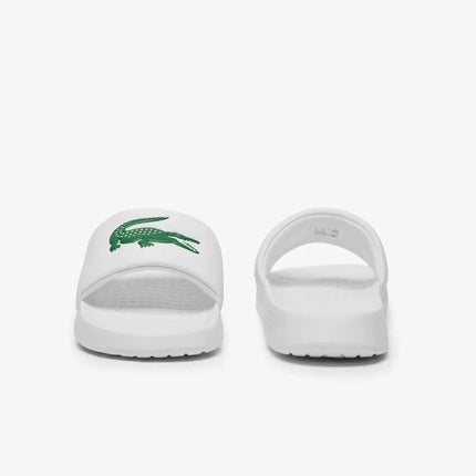 Lacoste SERVE SLIDE 1.0 125 1 CMA šlepetės, baltos/žalios (749CMA002108261)