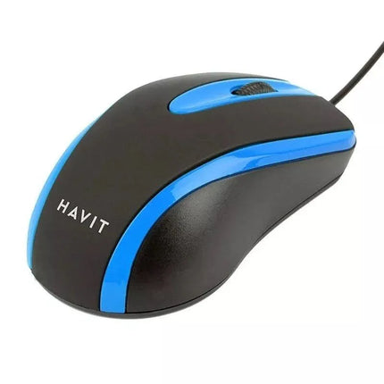 Laidinė universali pelė Havit HV-MS753 (juoda/mėlyna)