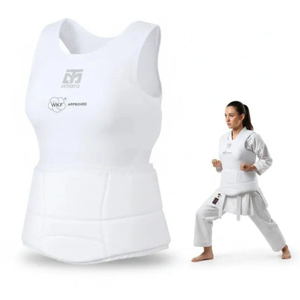 Lanksti WKF moterų karatė krūtinės apsauga | MOOTO