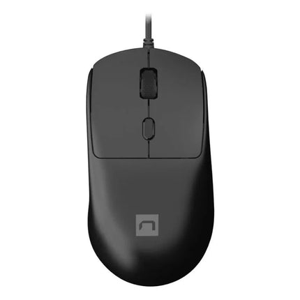 Lazerinė pelė NATEC HAWK 2 2400DPI, juoda