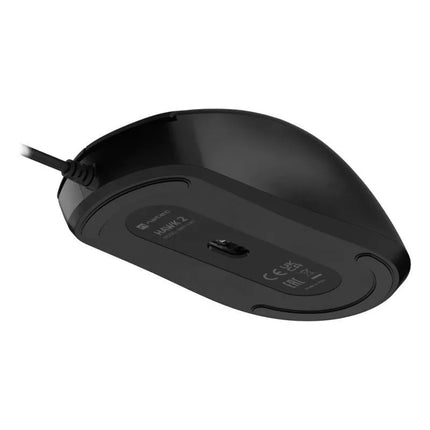Lazerinė pelė NATEC HAWK 2 2400DPI, juoda