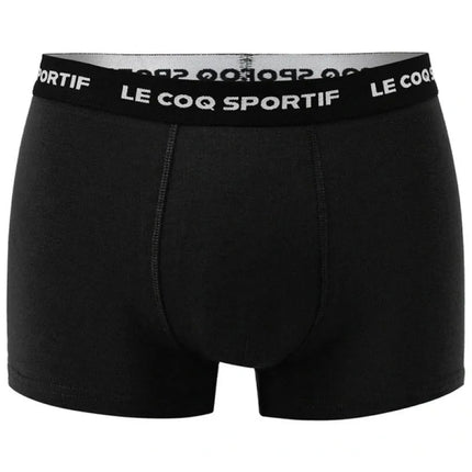 Le Coq Sportif vyriškos bokserės, 3 vnt. pakuotė, juodos, pilkos ir bordo spalvos