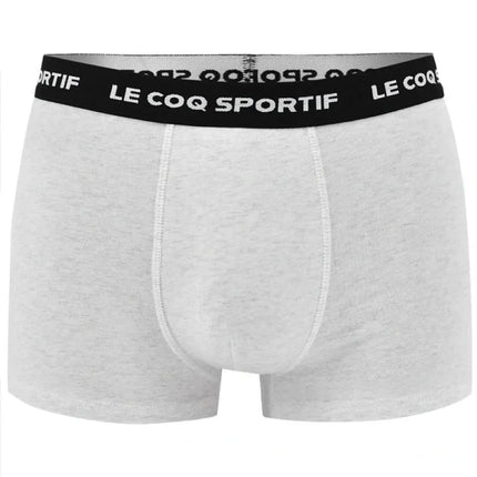 Le Coq Sportif vyriškos bokserių stiliaus kelnaitės, 3 vnt., raudonos, pilkos, tamsiai mėlynos