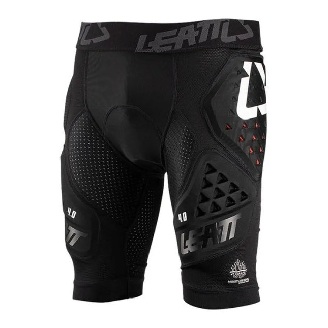 LEATT Impact Shorts 3DF 4.0 apsauginiai šortai, L dydis, juodi