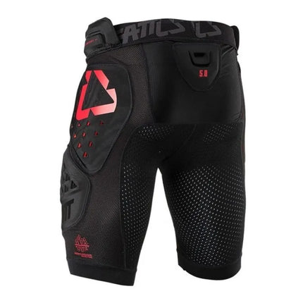 LEATT Impact Shorts 3DF 5.0 apsauginiai šortai, dydis M, juodi
