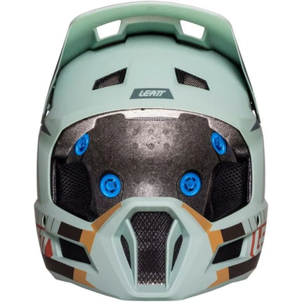 LEATT MTB Gravity 2.0 V25 uždaras dviračio šalmas, dydis L, mėtų spalvos