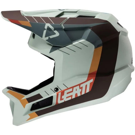 LEATT MTB Gravity 2.0 V25 uždaras dviratininko šalmas, dydis M, mėtų spalvos
