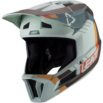 LEATT MTB Gravity 2.0 V25 uždaras dviratininko šalmas, dydis M, mėtų spalvos