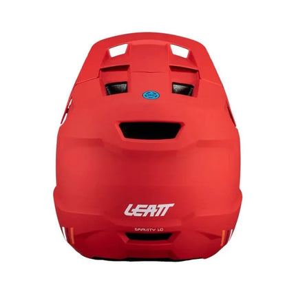 LEATT pilno veido dviratininko šalmas MTB Gravity 1.0 V24, dydis M, raudonas