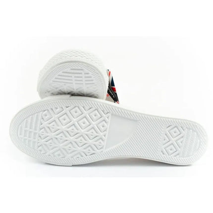 Lee Cooper moteriški sportinio stiliaus balti laisvalaikio bateliai tipo "slip-on"