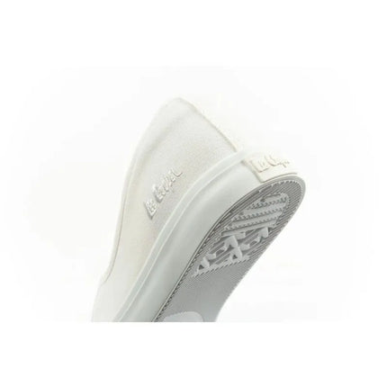Lee Cooper moteriški sportinio stiliaus balti laisvalaikio bateliai tipo "slip-on"