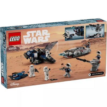 LEGO 40755 Žvaigždžių karai: Imperijos transportas prieš sukilėlių žvalgybinį greitaeigis