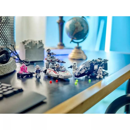 LEGO 40755 Žvaigždžių karai: Imperijos transportas prieš sukilėlių žvalgybinį greitaeigis