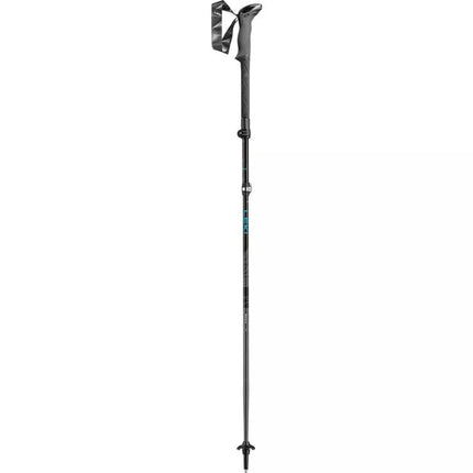 LEKI MAKALU FX TA žygio lazdos, 110-130 cm, juodos spalvos