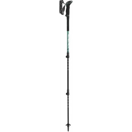 LEKI MAKALU LITE žygio lazdos, 100-135cm, žalios/baltos