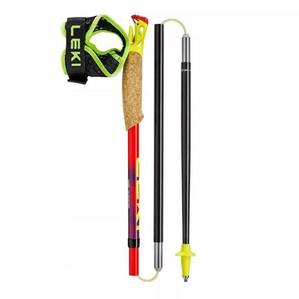 LEKI TRL ULTRATRAIL FX ONE žygio lazdos, 120 cm, raudonos