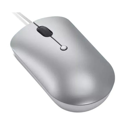 Lenovo 540 USB-C laidinė kompaktiška pelė, debesų pilka (Cloud Gray), GY51D20877