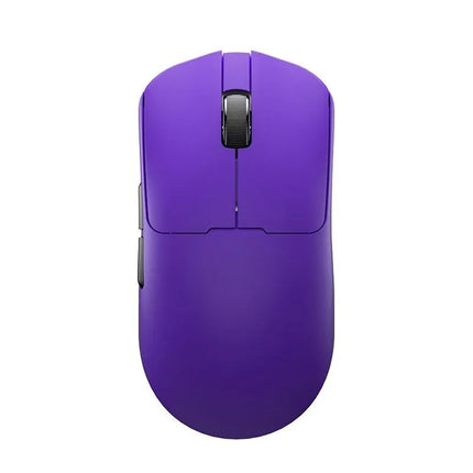 LEOBOG GM3 violetinė pelė su įkrovimo stotele