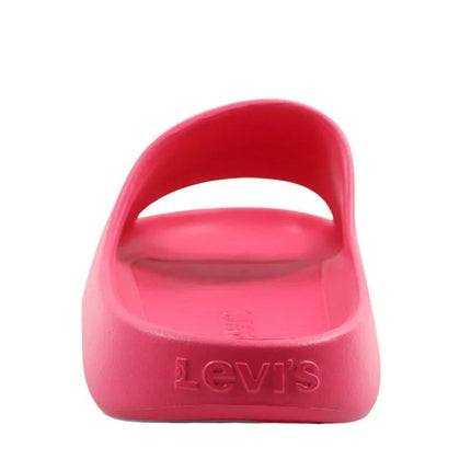 Levi's Wendy moteriškos koralinės spalvos šlepetės per pirštą VWEN0011S-0494